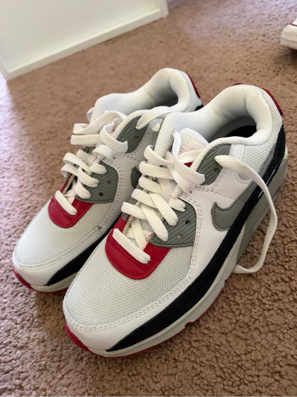 Nike AirMax Women’s Sneakers White, Red, Gray, Black